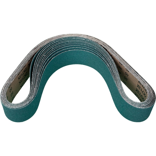 Pferd Coated Belt, Zirc, 2"x48", 60 Grit, 2" W, 48" L, Coated, Zirconia Alumina, 60 Grit 49789 - main